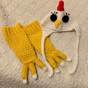 Adorable baby chicken Halloween costume.